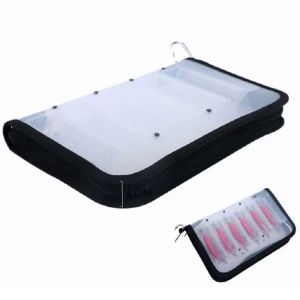 CC SP ไม่ซึมน้ำ กล่องเก็บจิ๊กปลาหมึก กระเป๋าสตางค์เก็บของ ฝาครอบป้องกันตะขอ กล่องเก็บเหยื่อ จัดเก็บง่าย ถุงเหยื่อ กระเป๋าล่อแข็ง น้ำจืด