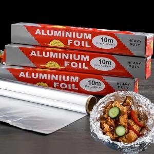 Aluminum Foil Roll Food Grade Foil Durable and Tear Resistant for Cooking Grilling and Roasting - Ideal for Restaurants Catering and Professional Kitchens