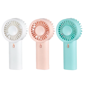 Cordless Handheld Cooling Fan 3A Operated Lightweight For Indoor Outdoor Use Quiet Air Circulation