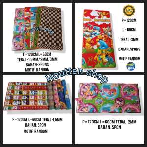 Karpet Sajadah motif 120 x 70 tikar anak lucu motif tikar kecil anak  karpet alas bayi murah