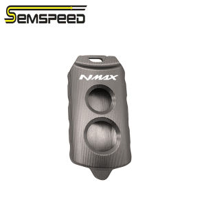 SEMSPEED Motorcycle 3D Remote Control Keychain Case Key Cover Chain Bag For YAMAHA NMAX 155 150 125 V2 NMAX155 2020-2025