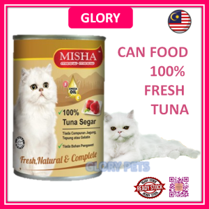 Wet Food Cat Misha 400g Canned Food Cat Food Tuna Makanan Kucing Makanan Basah