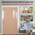 6mm PVC Accordion Sliding Door  Folding Door Suitable For Kitchen Bathroom Sliding Door household Partition Track Door Simple Door easy to install. 