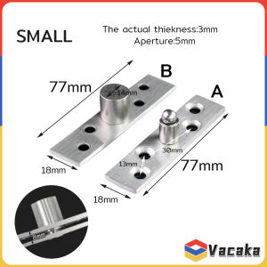 Vacaka 360° Stainless Steel Door Pivot Hinge Swing Door Hinge Stainless Steel Hardware Accessories 1pc