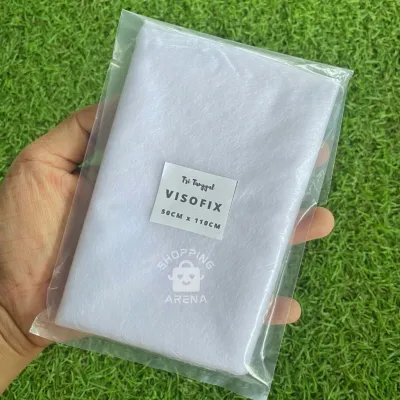 Visofix Lokal Pengganti Lem Sum Som 2 Sisi / Fabric Adhesive / Perekat Tekstil Bahan Kain Resleting Aplikasi Baju Kerajinan agar terlihat rapih Pemakaian dengan cara disetrika Ganti Jahitan PInggir Mudah Untuk Menjahit Shopping Arena Malang