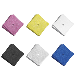 Gói của 10 thanh lịch lấp lánh cardstock mũ tốt nghiệp DIY decors Hat Trang trí thủ công vật liệu