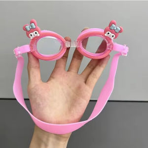 Cartoon Swim Glasses Kuromi Swimming Goggles Waterproof Anti Fog Swim EyeweaChildren Gifts