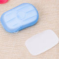 Hodeso - Paper Soap 20 Sheets for Travel , Portable Anti-Bacterial Clean Paper Soap Sheet  Hand Paper Soap Japan Hand Soap Travel Soap with Box. 