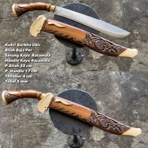 Pisau Sembelih Baja HSS Gergaji Batu Super Tajam