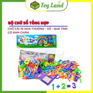 [Sato] Bộ Chữ Và Số Nam Châm Tổng Hợp Sato96 93 Chi Tiết Đồ Chơi Giáo Dục Trẻ Em Học Toán Văn Chữ Số Cho Bé Tư Duy