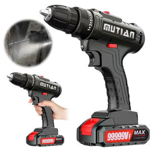 Premium 28 in 1 Cordless Power Drill with 2 Speed Modes and Long Battery Life for Professional and Hobbyist Use