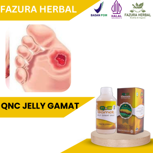 QnC Jelly Gamat - Obat Luka Diabetes Basah Obat Gangren Basah Obat Pengering Luka Diabetes