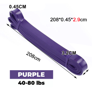 4 Colors Yoga Resistance Rubber Bands Indoor Outdoor Fitness Equipment 0.35mm-1.1mm Pilates Sport Training Workout Elastic Bands| DaQueen