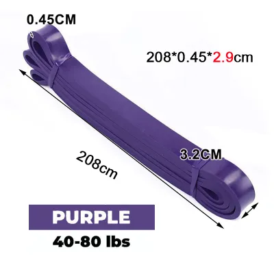 Resistance Band Elastic Band Pull up Bands For Workout 5-230 Lbs Thick Exercise Band Rubber Beginner Professional Elastic Band 弹力绳 拉筋带