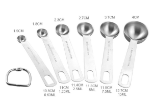 Measuring Cups Premium Stackable Kitchen Measuring Spoon Set Stainless Steel Measuring Cups and Spoons Set