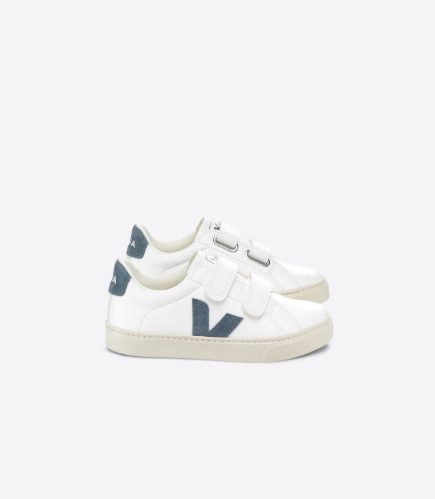 Veja Esplar Chromefree Leather White California Sneakers for Kids