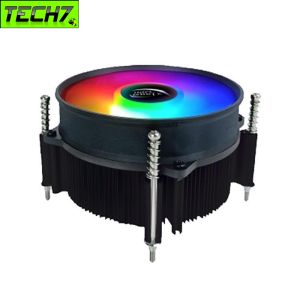 Quạt tản nhiệt CPU Led rainbow T80 for Intell lõi đồng nguyên chất cho máy tính