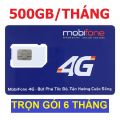 SIM 4G VINAPHONE U1500 - 500GB/tháng x 12 tháng, Mobi 500GB/tháng, Mobi 5GB/ngày, có nhiều lựa chọn (500Gb/tháng tốc độ 4G, MAX BĂNG THÔNG, không chia theo ngày, dùng toàn quốc) - Sim chưa kích hoạt. 