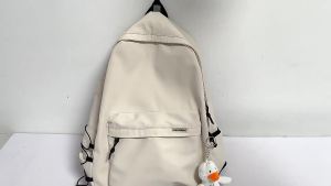 Mens Backpack Japanese Style Simple Large Capacity Korean Version Travel Backpack Womens Casual Trendy College Student Backpack