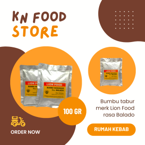 BUMBU TABUR ALA SHIHLIN RASA BALADO KEMASAN 100 GRAM LION FOOD