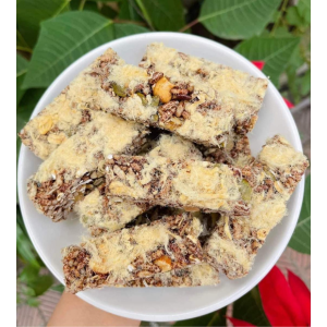 1kg thanh cơm gạo lứt ngũ cốc hạt/ hạt chà bông chất lượng ( túi zip ) hỗ trợ giảm cân ăn kiêng - Đồ ăn vặt healthy SUSUTOSHOP