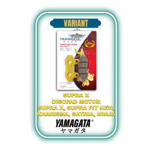 Kampas rem dispad discpad cakram belakang Satria Fu Shogun SP Mx New Vixion New Supra X 125 Yamagata