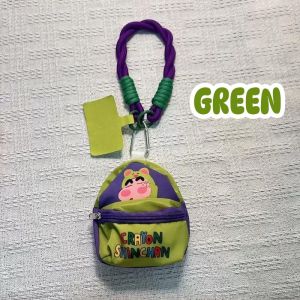 Cartoon Crayon Shin-Chan Cell Phone Pendant Coin Purse Versatile Cute School Bag Hand Strap Pendant Anti-Lost Storage Bag