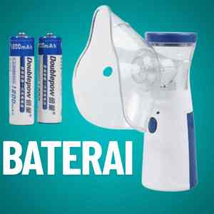 COD TaffOmicron Alat Terapi Pernafasan Uap Nebulizer Alat Uap Portable Asma Sesak Napas JSL-W302