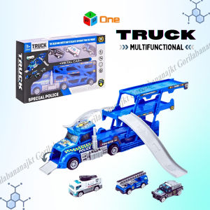Truck Multifunctional Police Truk Storage Anak