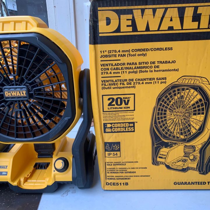Quạt dewalt 511 thân máy hàng Mỹ về mới 100% sử dụng pin 18v 20v