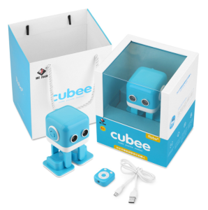 Cubee Robot F9 Intelligent Mini Robot Walk Music Dance Light APP Control ( English Version )
