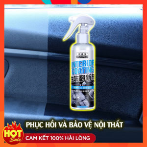 Chai Xịt Phục Hồi Dưỡng Bóng Nội Thất (Nhựa Da) Ô Tô Xe Hơi Shuaxinbao Interior Coating (256ml)