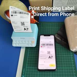 Paperang C1S Wide Format Thermal Printer.print Study Notes Sticker Airway Bill