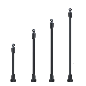 360อะแดปเตอร์พลาสติกอลูมิเนียมแบบหมุนอเนกประสงค์เต้ารับลูกบอลขนาด17มม. ติดตั้งง่ายสำหรับการติดตั้งบนอุปกรณ์โทรศัพท์