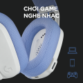 Tai nghe game không dây Bluetooth và Lighspeed Logitech G435 – Mic ảo tích hợp, nhẹ, tương thích PC, Điện thoại, PS4, PS5. 