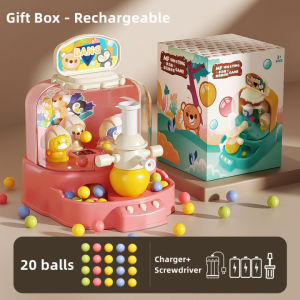 Ready Stock Kids Shooting Toy Game Console Parent-child Interactive Table Game pinball games Quick Push Fun