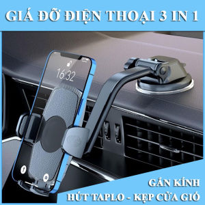 Giá đỡ điện thoại dòng SuiTu bọc da cao cấp 3 trong 1