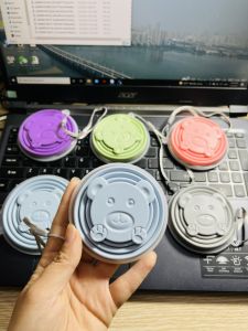 Cốc Silicon Gấp Gọn Chịu Nhiệt Độ Cao