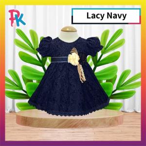 [0-24±mth] Baju Baby Newborn Dress Baby Girl Cottonn Lace Kids Dress Gaun Premium Bayi Baru Lahir Anak Perempuan