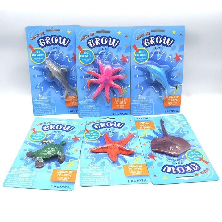 【Baby Bear Shop】Novel Simulate Marine Animals Sharks Dolphins Octopuses