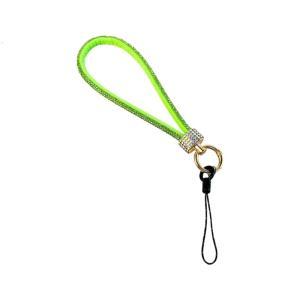 Sparkling Rhinestones Phone Lanyard Short Wristband Secure Carry Solution Business Casual Wrist Strap