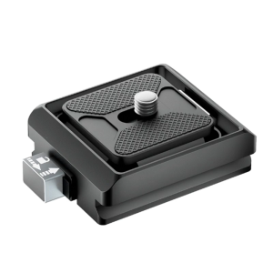 Professional Quick Change Plate Reinforced Anti Slip Design 1/4 3/8 Thread Compatibility For Frequent Tripod Adjustments