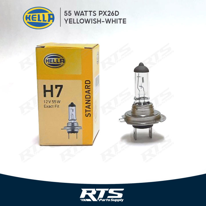 Hella%20H7%2012v%2055w%20PX26D%20Halogen%20Headlight%20/%20Foglight%20Bulb%201Pc%20-%20Image%203