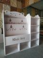 Kệ Sách Gấu 3 Tủ Chứa Đồ Cho Bé PVC Formex Full Bộ Kèm Vít (3 Size). 