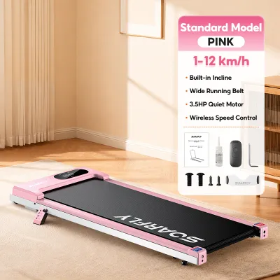 SOARFLY 1-14KM/H Treadmill Electric Treadmill Foldable Walking Pad LED Display Home Fitness Compact Design home Running Exercise Equipment