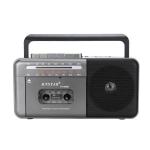Cassette Player Bluetooth Boombox Radio AM/FM/SW Cassette Tape Player/Recorder With Big Speaker And Earphone Jack Support USB/TF Card Portable Radio Cassette Player Mains And Battery
