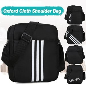 Mens casual shoulder bag waterproof large capacity mini crossbody bag outdoor travel sports mobile waist bag