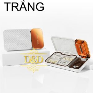 Hộp đựng viên uống Westwood sang trọng nhỏ gọn tích hợp dụng cụ cắt