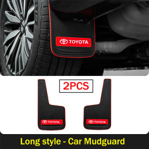 2pcs mềm PVC xe tấm chắn bùn giật gân cho Toyota Camry Corolla Vios Hilux Innova avanza Yaris vương miện RAV4 phụ kiện ô tô