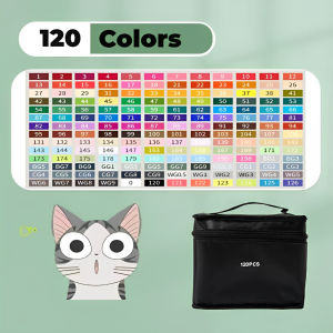 < INLIFE > Painting Markers Manga Sketching Markers Art School Supplies Permanent Marker 30/80Colors